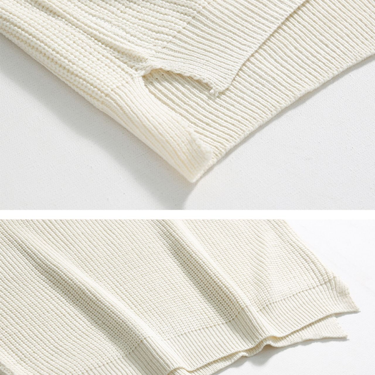 シンプルラウンドネックニット　MT0080386