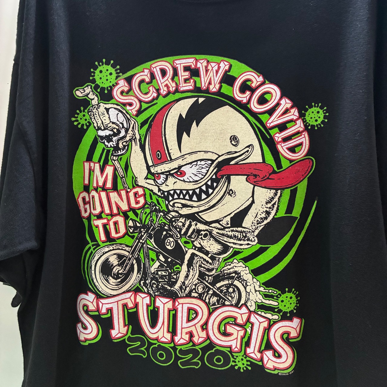 STURGIS 2020 モーターサイクルラリー オフィシャル グラフィックTシャツ