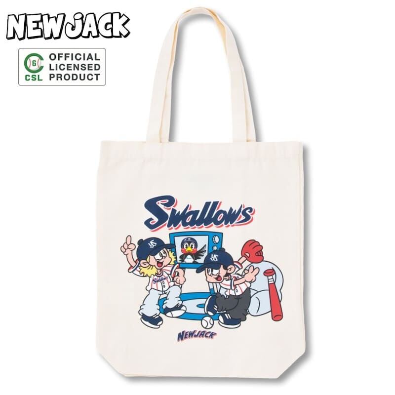 送料無料】日本プロ野球 トートバッグ 東京 ヤクルト スワローズ 東京