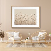 Mercy｜北欧の静けさと優しさを描いたボタニカルアートポスター｜スカンジナビアンやミニマル空間に映える一枚｜ A2ポスター