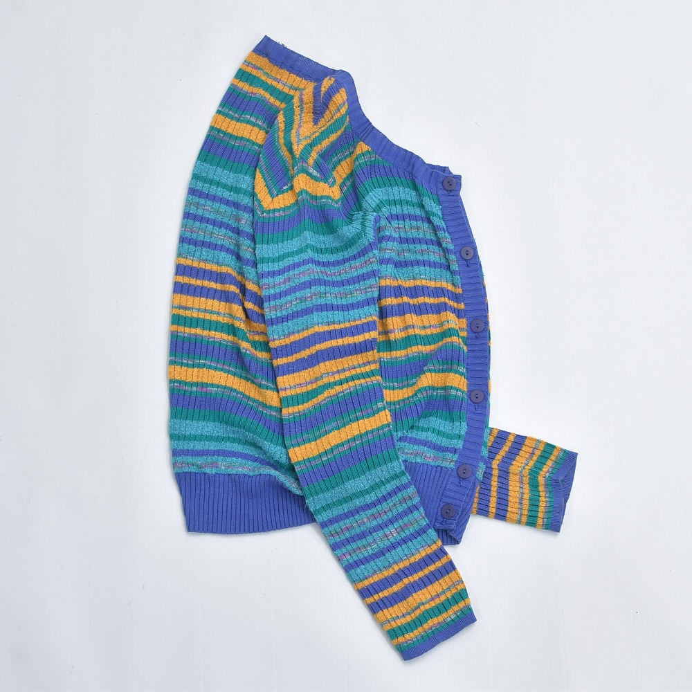 90s～ イタリア製 MISSONI SPORT ミッソーニスポーツ マルチボーダー