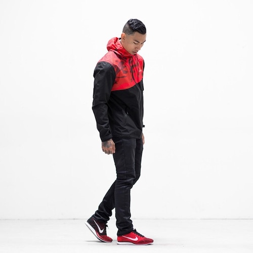 LIVE FIT Recon Tech Jacket - Red Camo HF1801