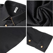 waffle high elastic seamless shirt 00161