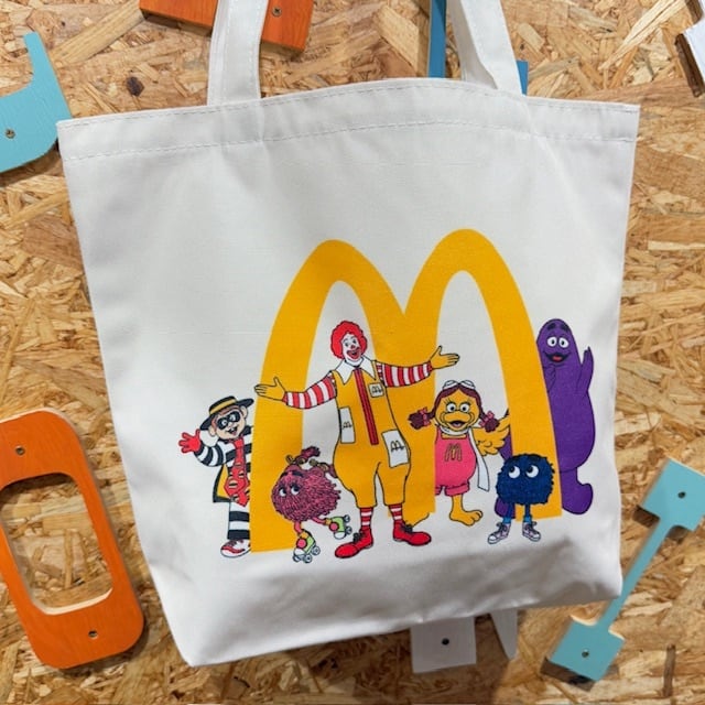 マクドナルド 】オフィシャルグッズ☆キャラクタートートバッグ