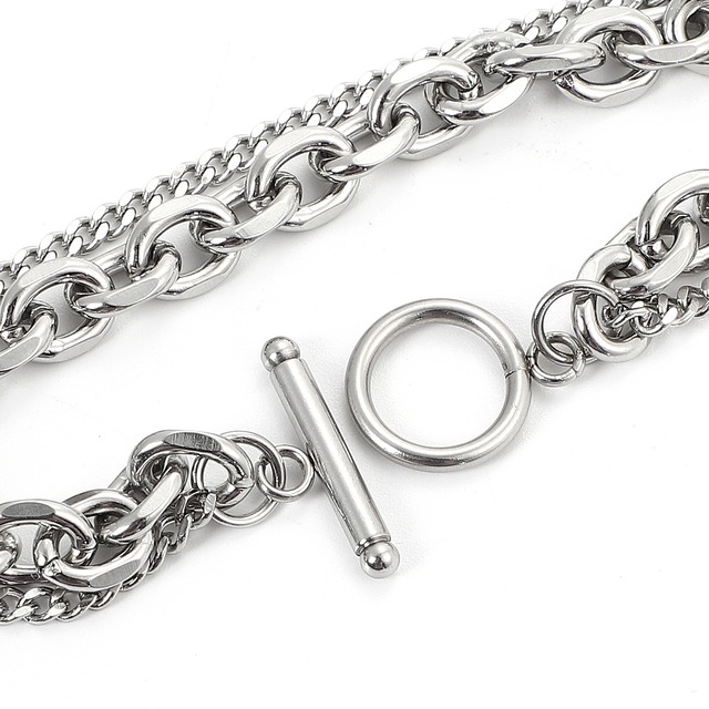 double chain bracelet (B38)
