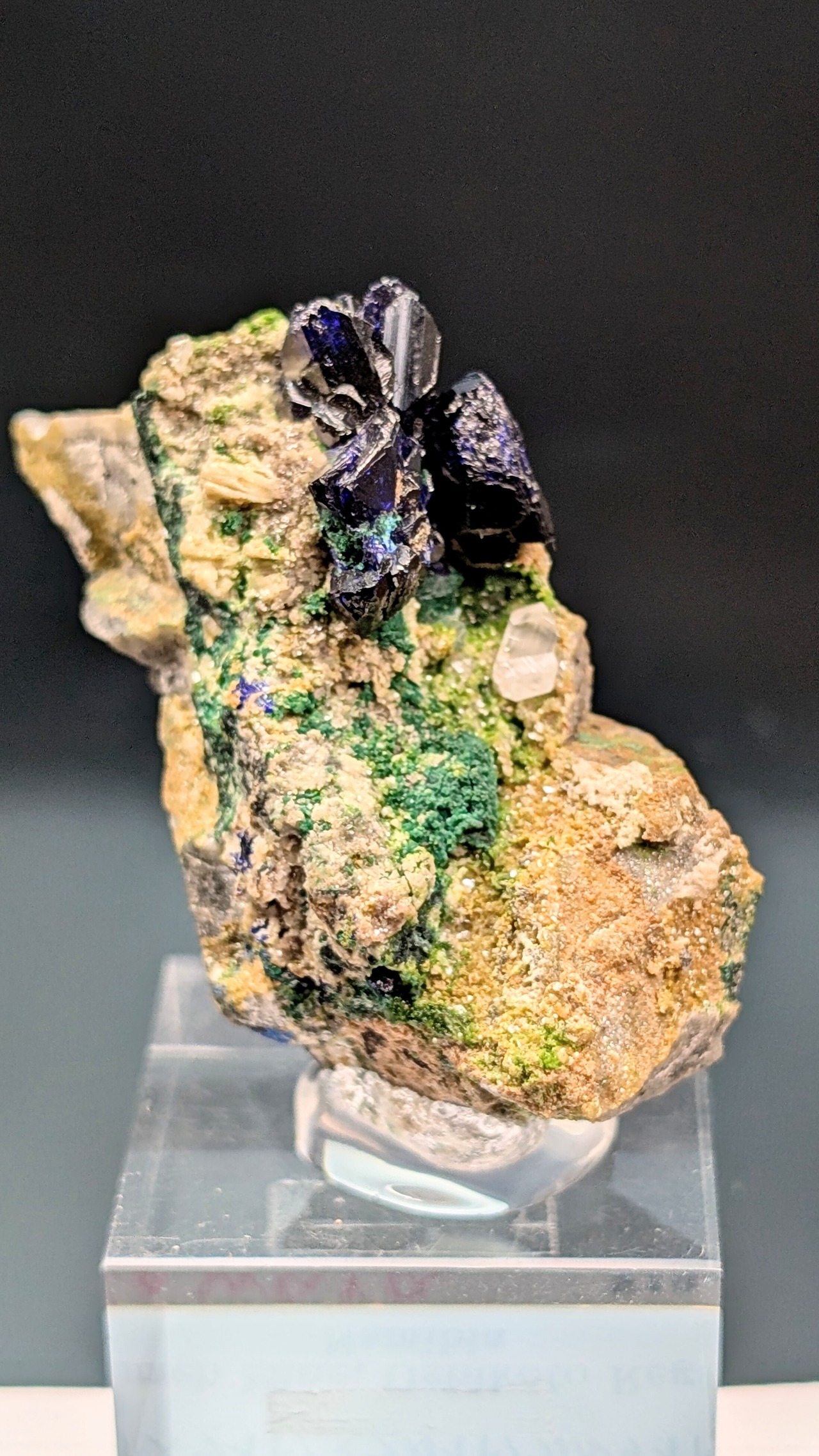 【sawa様専用】アズライト/マラカイト/カルサイト  Tsumeb Mine, Oshikoto Region, Namibia    R5-5610729