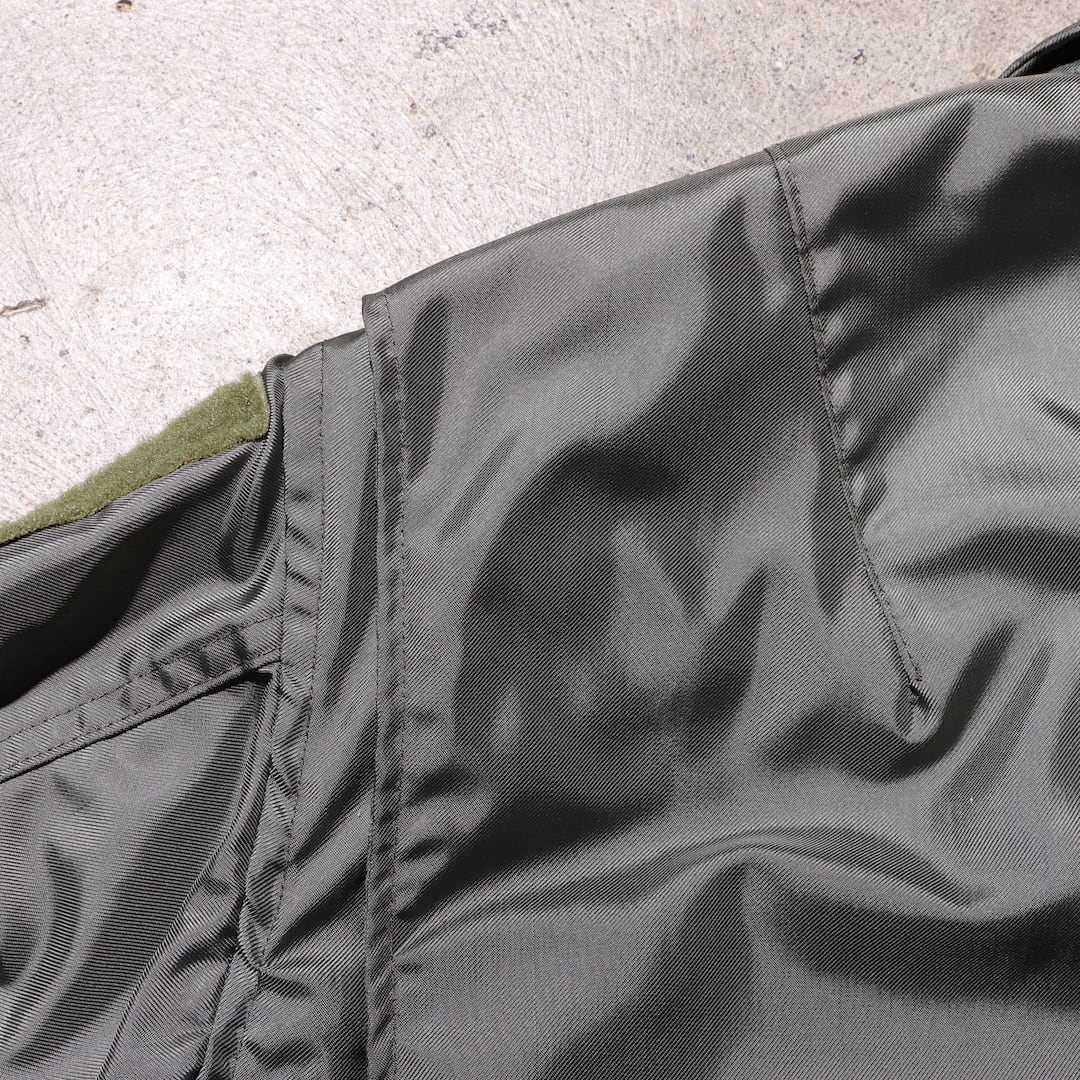 【米軍中佐実物 80年 alpha CWU-36/P フライトジャケット L】 美品 L 80年 初期型 ALPHA CWU-36/P 米軍実物 フライトジャケット