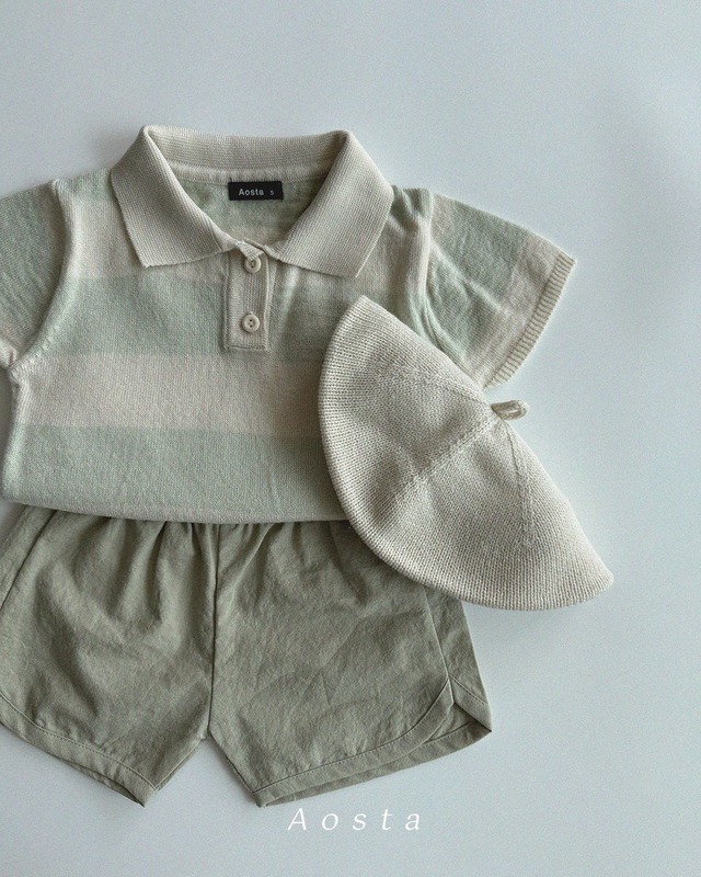 【予約/送料無料】Aosta/knit color T