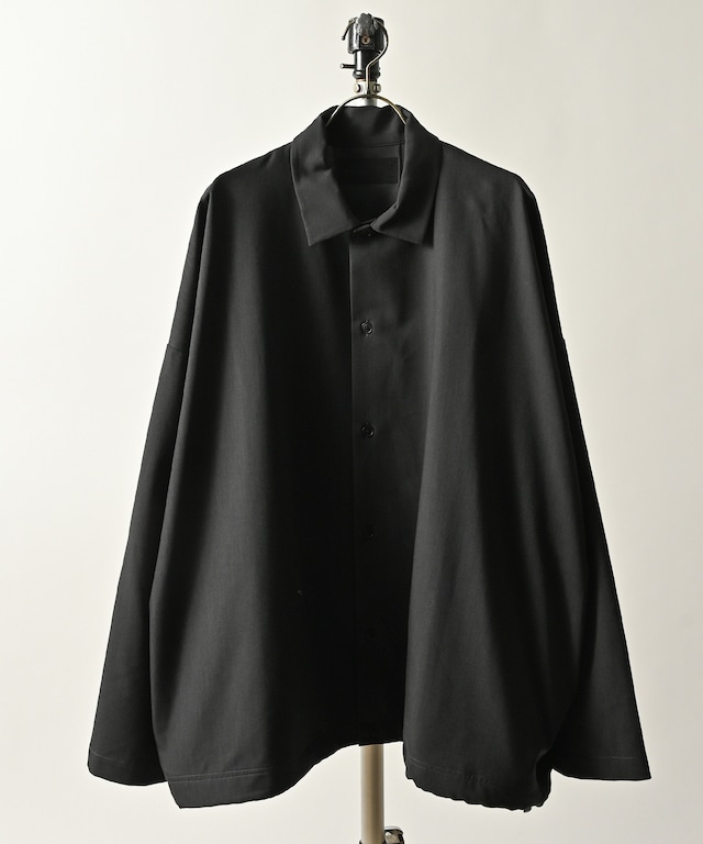 Revertical TR span BIG silhouette shirt (BLK) RV8206