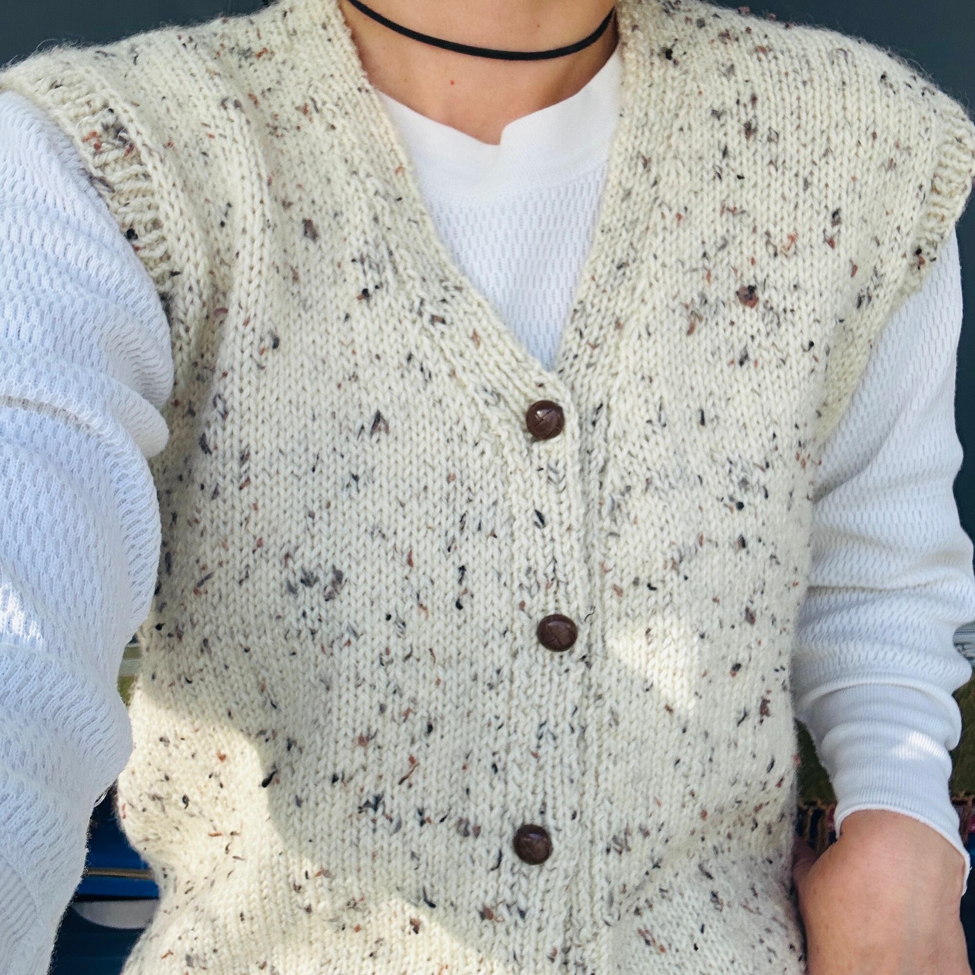 vintage 手編みニットベスト | Milo Antiques & Vintage