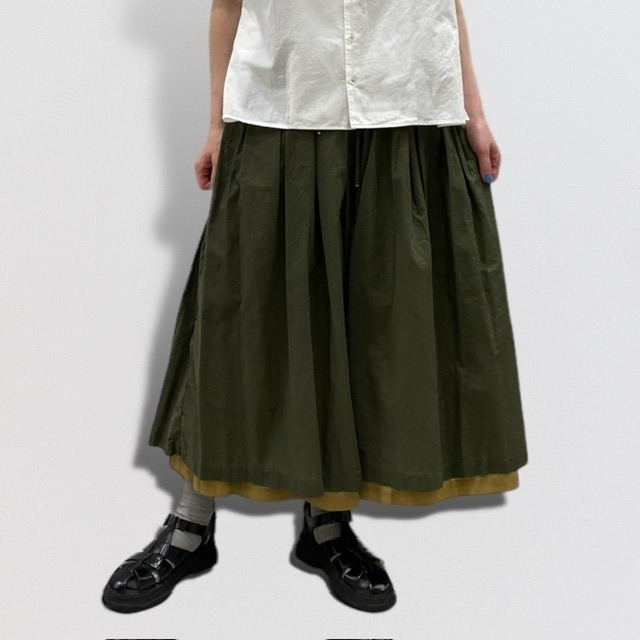 vm vintage washers tuck layered skirt