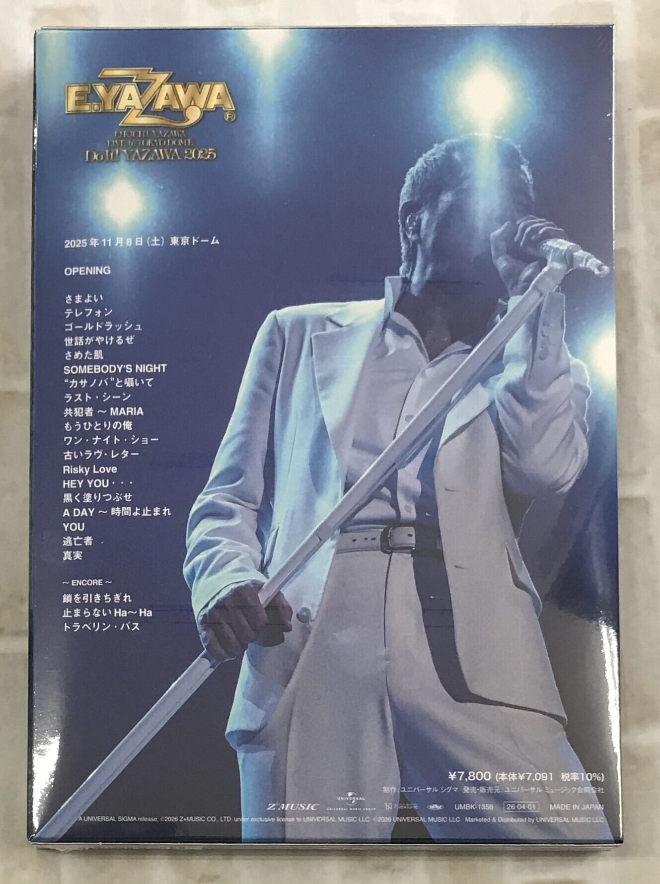 矢沢永吉 / EIKICHI YAZAWA LIVE in TOKYO DOME「Do It！YAZAWA 2025