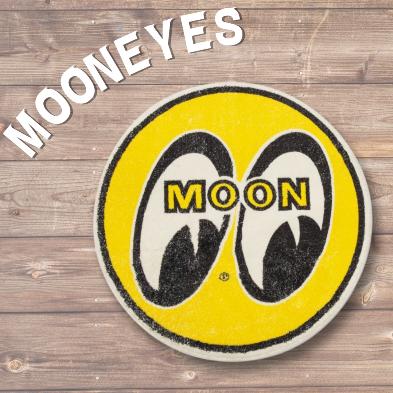 MOONEYES アイボール フロアマット・玄関マット ムーンアイズ 
