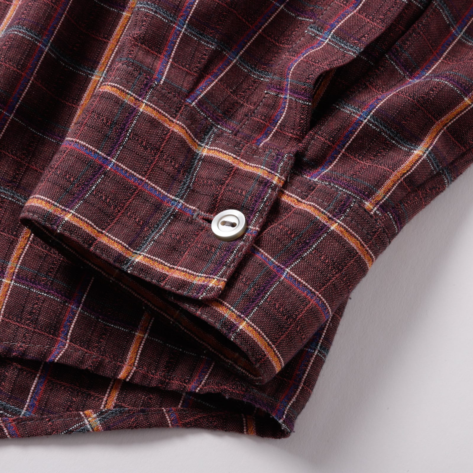 極美品】80s special vintage check cotton shirt 