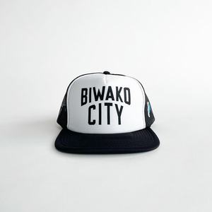 BIWAKO CITY / BASIC LOGO MESH CAP