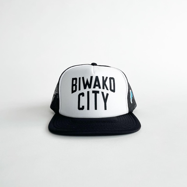 BIWAKO CITY / BASIC LOGO MESH CAP