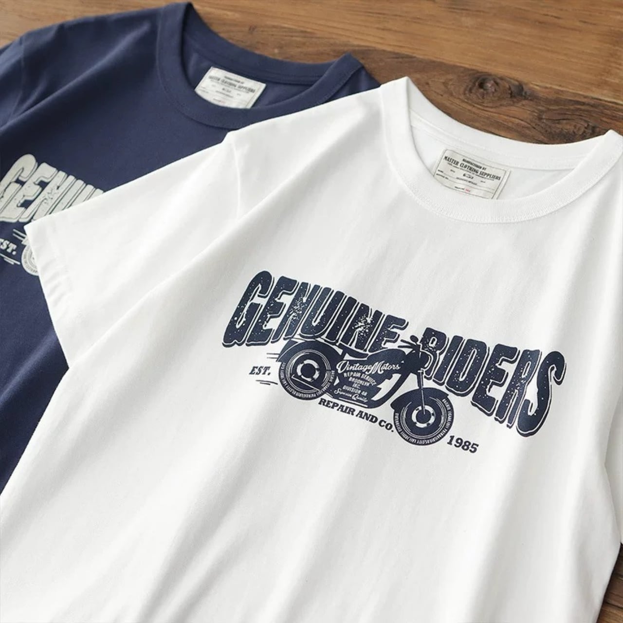 プリントデザイン クルーネック Tシャツ 00171