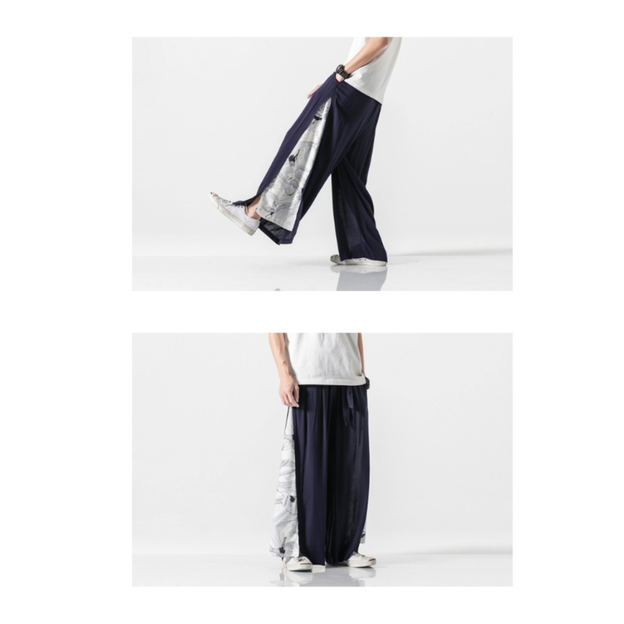 Pleated Panel Wide Pants TB2401・画像10
