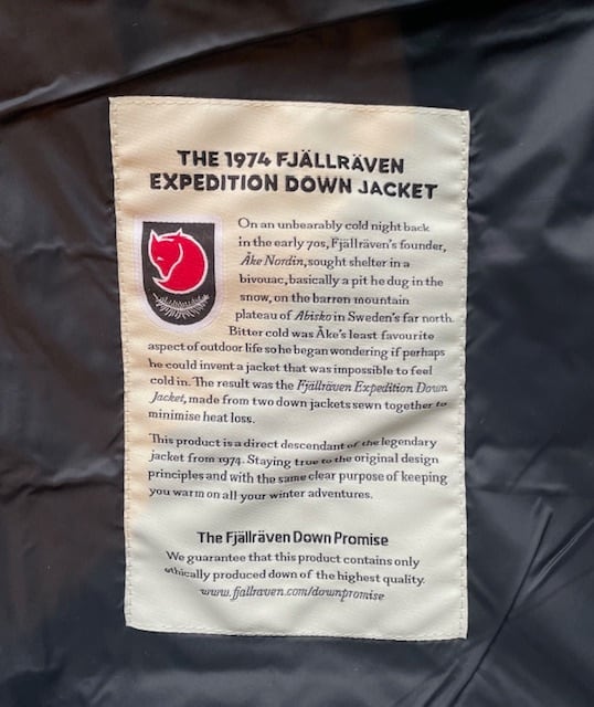 FJALL RAVEN ”EXPEDITION PACK DOWN JACKET” | IVY&NAVY ONLINE SHOP