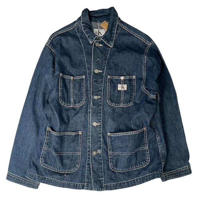 【90's~00's】Calvin Klein   デニムジャケット　L