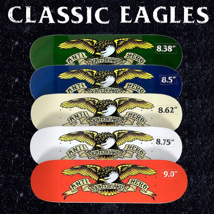 ANTIHERO スケボー デッキ アンチヒーロー CLASSIC EAGLE