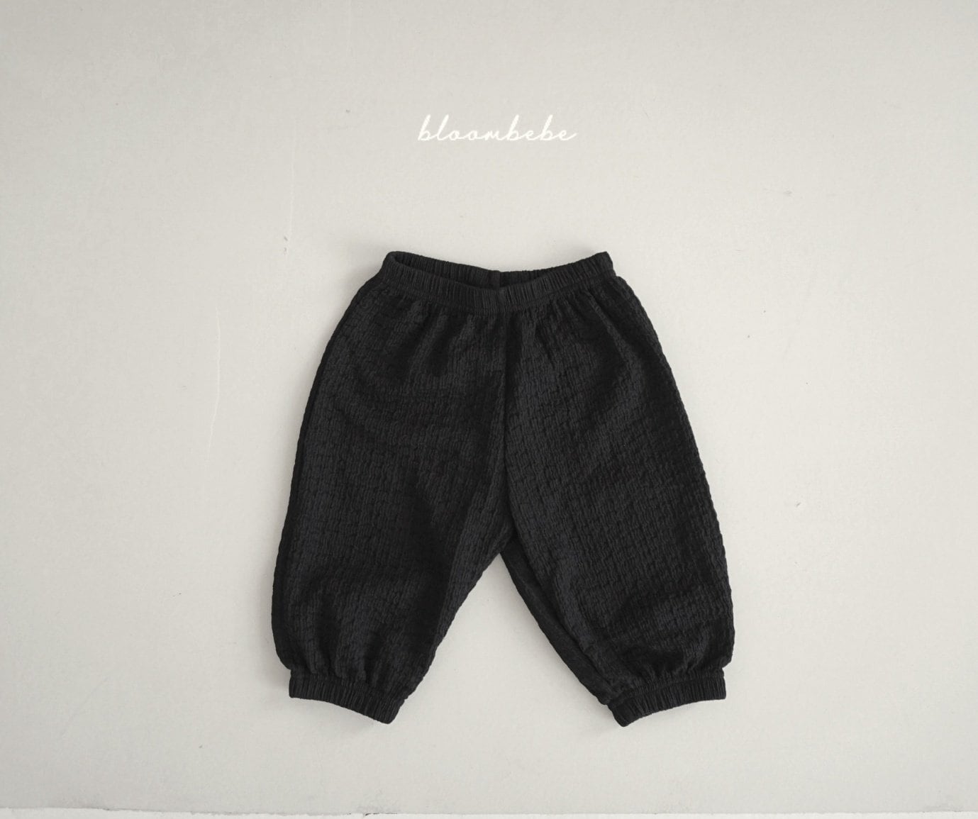 bloom bebe】ワッシャーコットンドロワーズパンツ 80〜100cm 240441