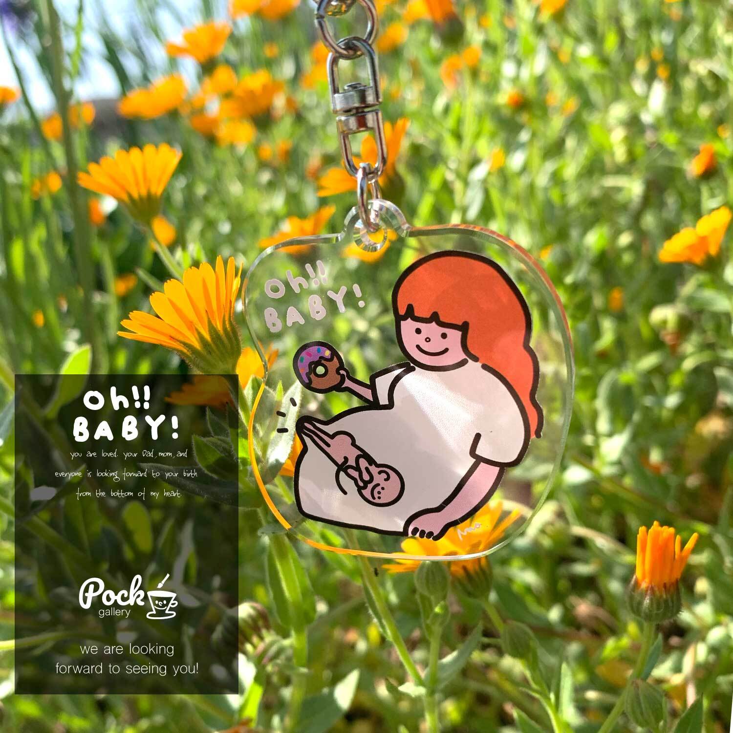 Oh!Baby_マタニティーキーホルダー【数量限定】