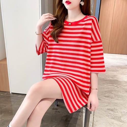 【春夏新作】ファッションＴシャツ♪グリーン/ホワイト/ピンク3色展開◆#sebotv-245157