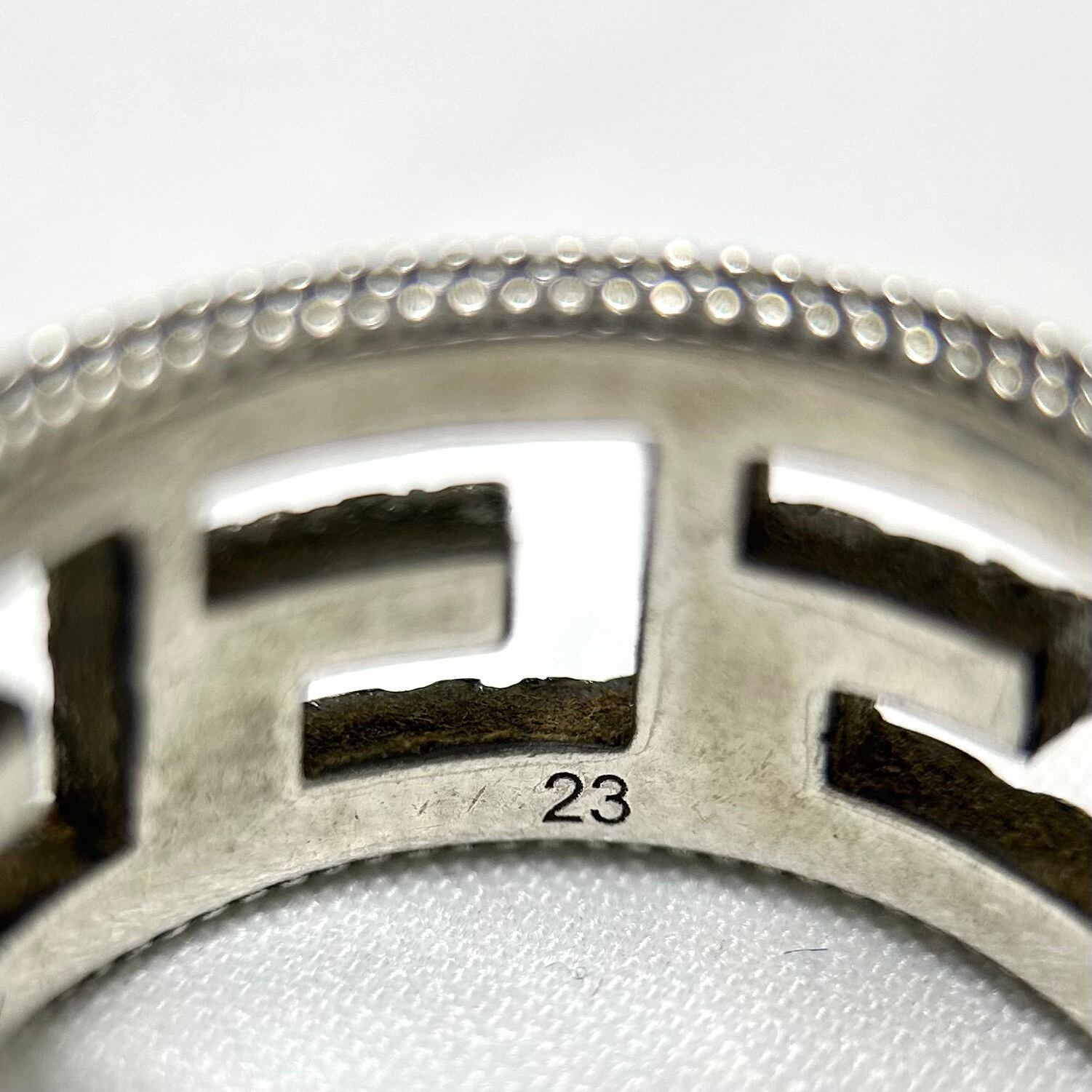 GUCCI 約21号 スクエアG リング シルバー925 グッチ | 2122