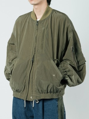 WIZZARD (ウィザード) REVERSIBLE BOMBER JACKET / KHAKI W24SS-BL010-1