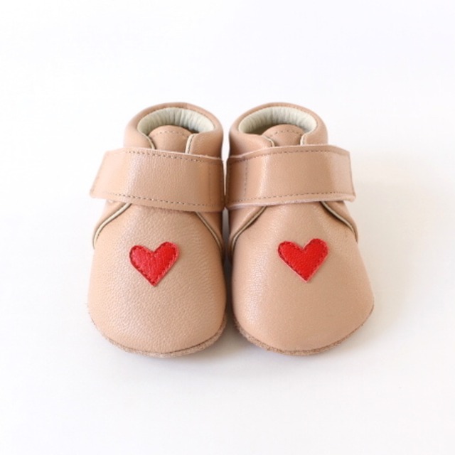 baby shoes（heart）pink