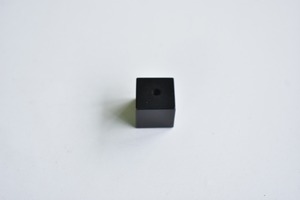 お香立てM 6面体 黒漆