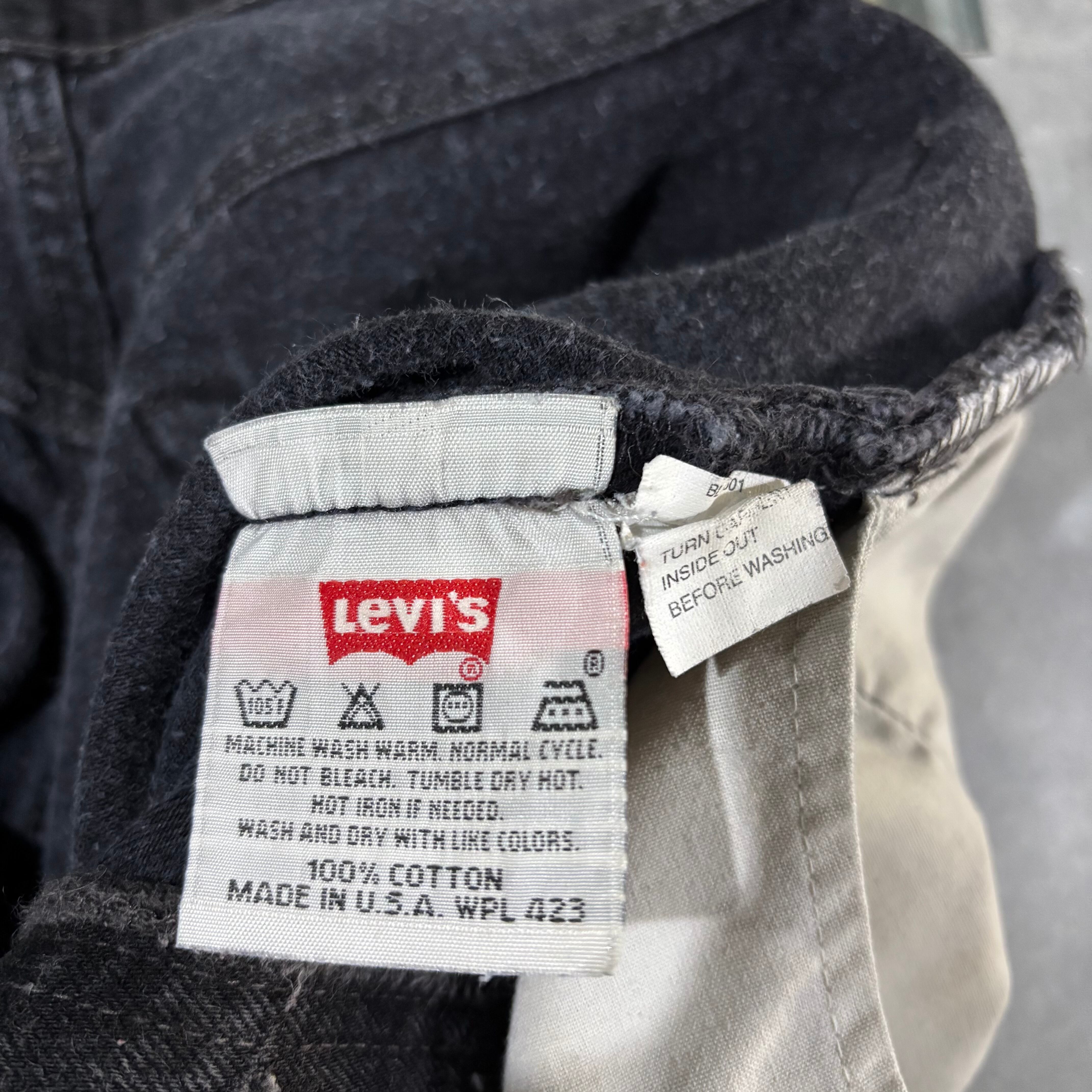 90s【Levi's】501 Black Denim Pants USA製 | the Holic vintage clothing