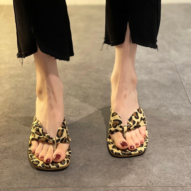 サマーレッドパターンサンダル 靴 シューズ 夏物 部族の婦人靴77881056600