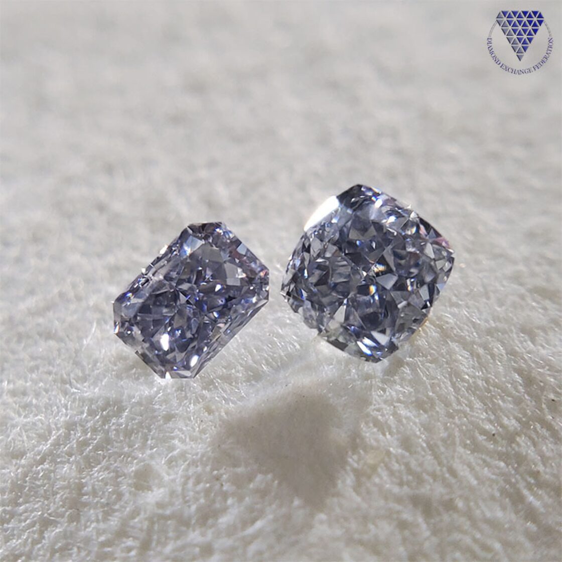 み～かん様 0.045 ct F. GRN-SH BLUE 築き上げ 天然 ダイヤ 