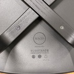 MAGIS SUBSTANCE plywood legs Chair SD5000 black × black 1768C マジス サブスタンス プライウッド レッグス チェア ブラック × ブラック デザイナーズ家具 保証あり【未使用品】【200サイズ】