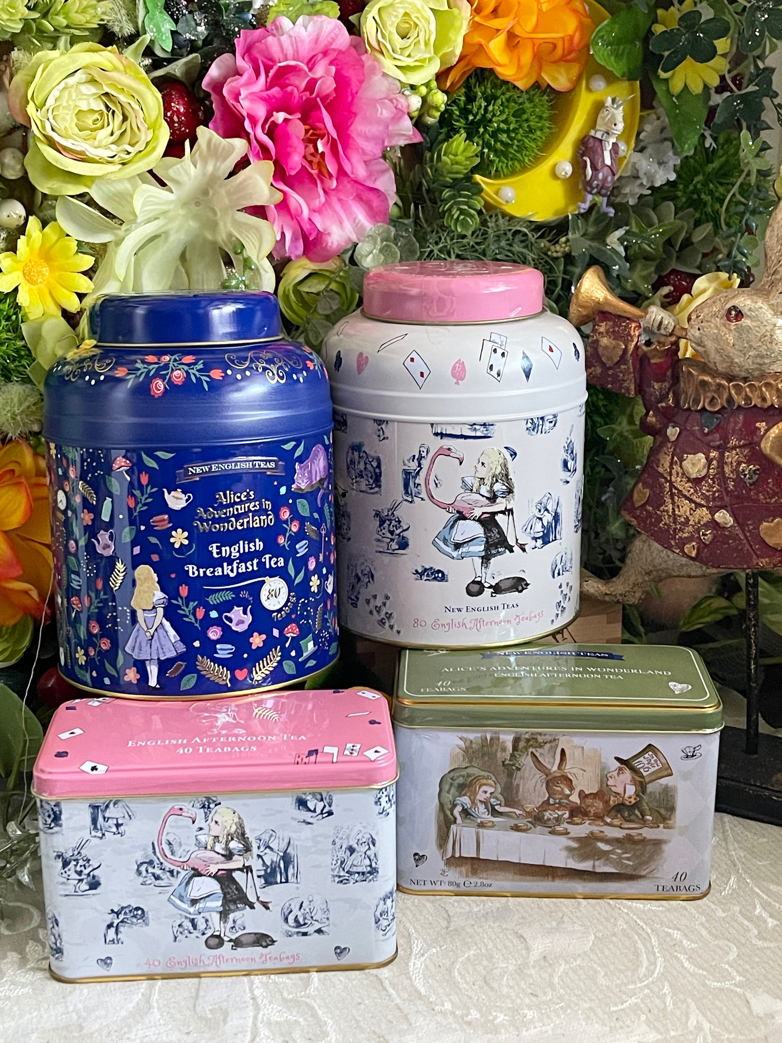 新商品！『New English Teas』不思議の国のアリス フローラ 