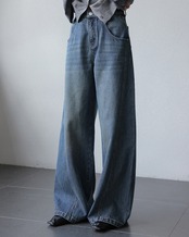 High waist wide leg Jeans T20114