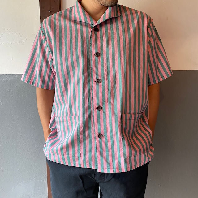 OWN original work shirt 〈Stripe 01〉