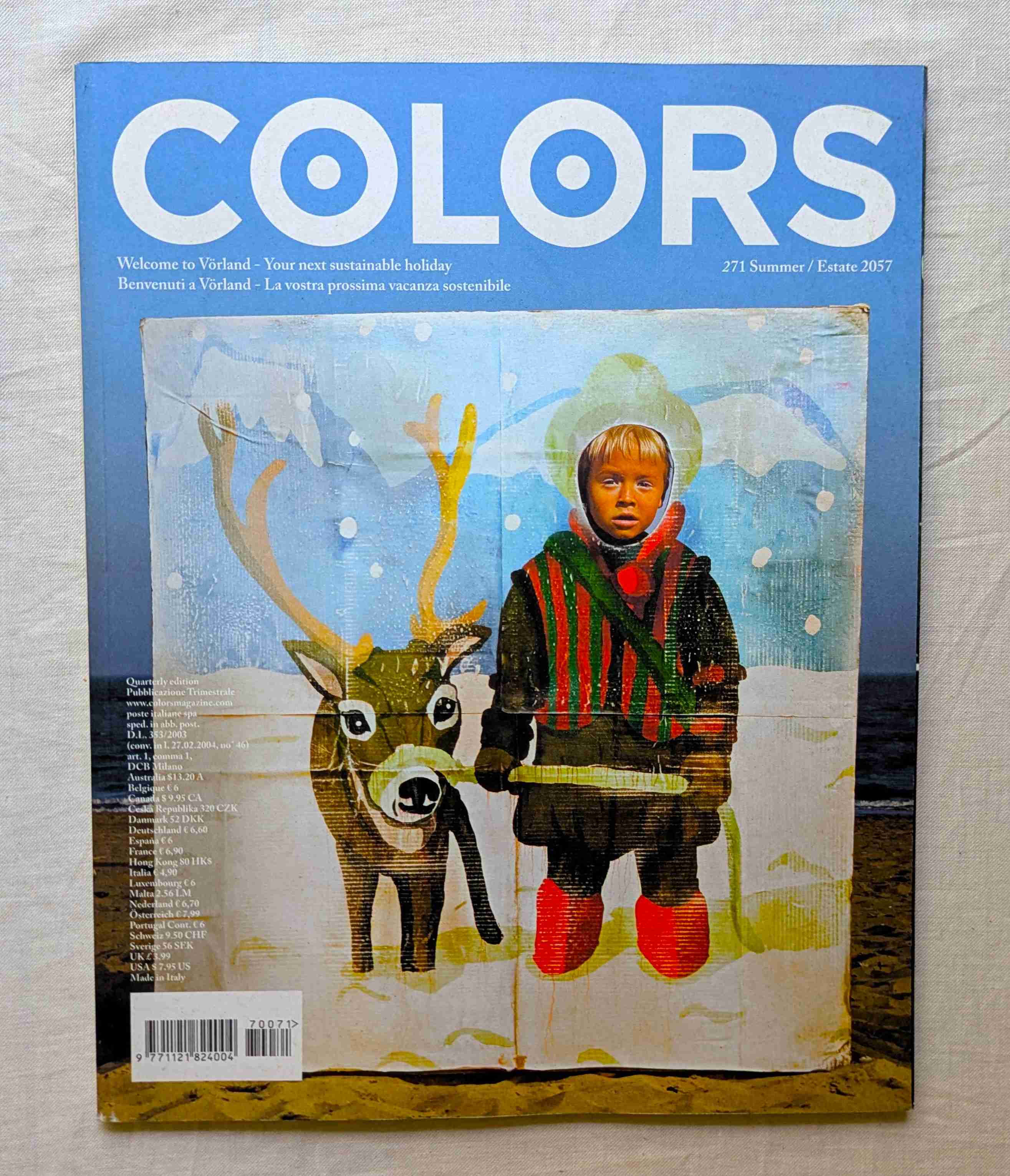 ベネトン・カラーズ 2057年 271号 Benetton Colors magazine Vorland  