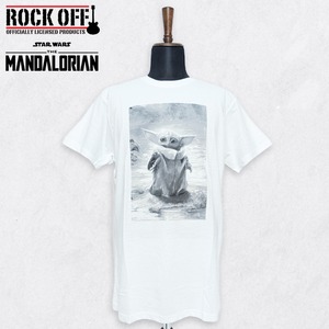 STAR WARS マンダロリアン グローグー Tシャツ メンズ 半袖 公式ライセンス ROCKOFF THE MANDALORIAN オフィシャル