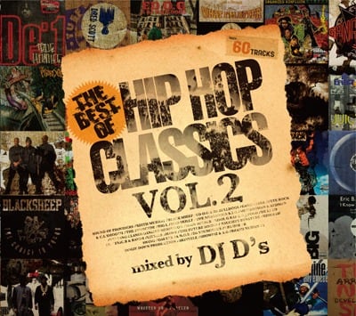 □送料無料□ THE BEST OF HIP HOP CLASSICS vol.2 mixed by DJ D'S