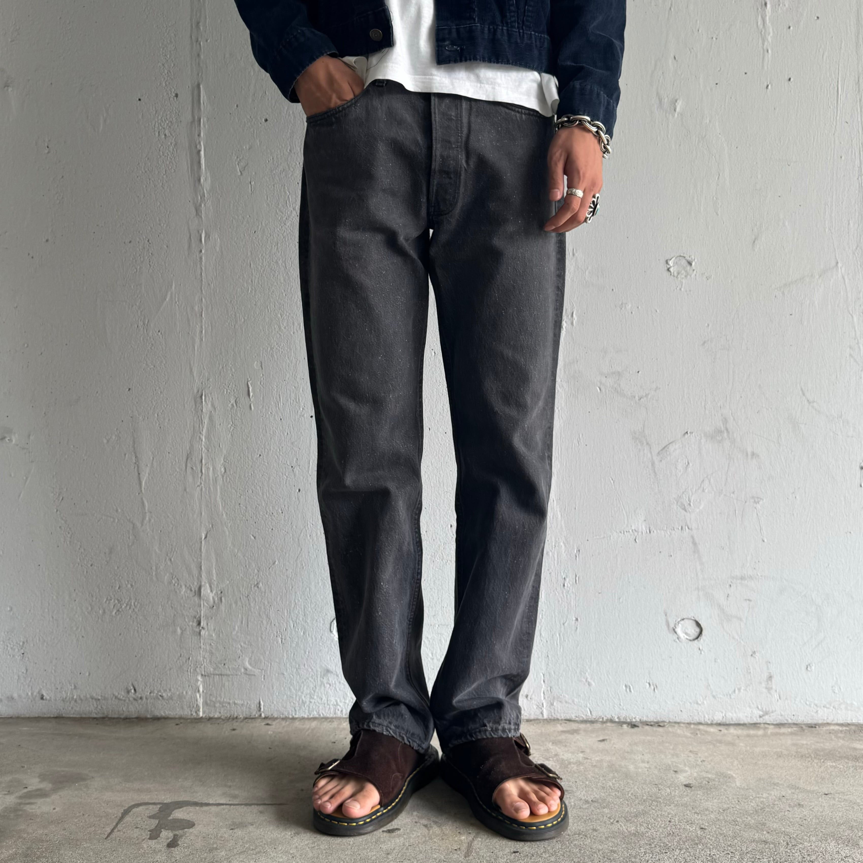 ギャラクティック】80's Levi's 501-0628 Black Denim “Galactic