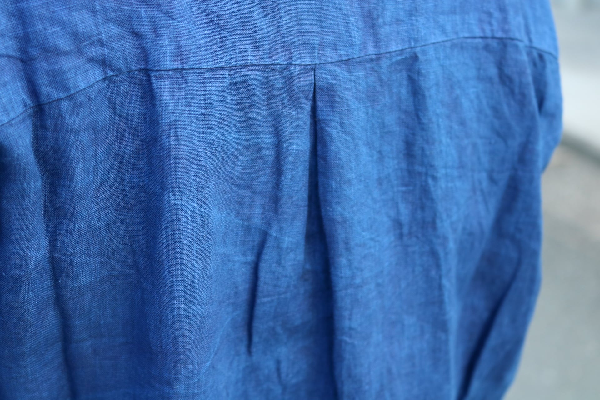 宝島染工 切替Bigシャツ Blue | Zakka so-la