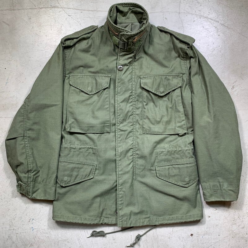 80's U.S.ARMY M-65 フィールドジャケット 3rdモデル X-SMALL SHORT 希少サイズ ALPHA INDUSTRIES社  DLA100-81-C-3071 ブラスジッパー 米軍 XS-S ヴィンテージ BA-1569 RM1988H | agito vintage ...