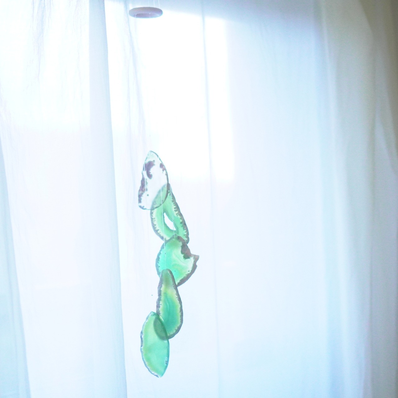 IBUKI 09 - アゲートヒーリングチャイム / Agate Sun Catcher Wind Chime 934