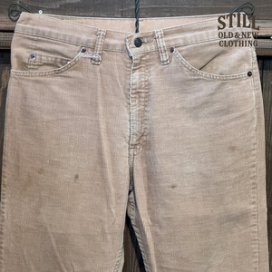 1980's  LEVI'S517 CORDUROY PANTS TALON42 MADE IN USA 【サイズ表記 W33×L32】  /  1980年代 リーバイス 517 コーデュロイ パンツ アメリカ製