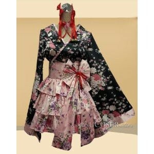 ◆ 萌えゴシック　ロリータ風　Sweet Gothic Lolita 風 37 　コスプレ衣装　 新品　完全オーダメイドも対応可 K1540 萌えゴシック ロリータ風 Sweet Gothic Lolita 重桜 風 コスプレ