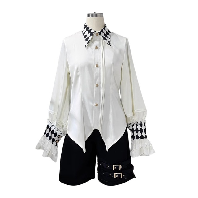 【予約販売】 4月30日まで SEASONZ CastleToo 皇子系ロリィタ シャツ 王子系 少年装 男装コーデ