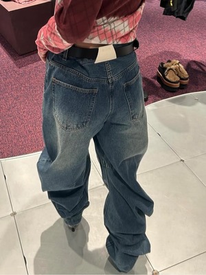 【26SS】POOLDE プールデ / LIQUID DENIM PANTS / デニムパンツ